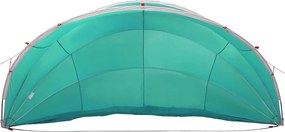 vidaXL Θόλος πισίνας Πράσινο 430 x 430 x 210 εκ.