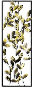Διακοσμητικό Τοίχου Olips 930DYU1201 32x90cm Gold-Black Wallity Μέταλλο