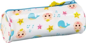 Κυλινδρική Κασετίνα CoComelon Λευκό Πολύχρωμο (20 x 7 x 7 cm)