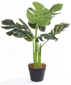 Supergreens Τεχνητό Φυτό Μονστέρα "Leafy" Πράσινο 70 εκ.