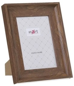 Inart Κορνίζα Πλαστική 15x20cm Φυσικό Καφέ 3-30-524-0013