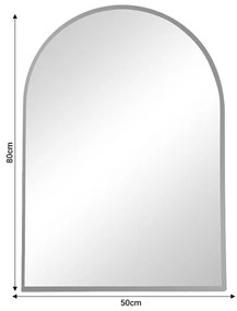 Καθρέπτης Mirrory Inart χρυσό αλουμίνιο 50x2.5x80εκ 50x2.5x80 εκ.