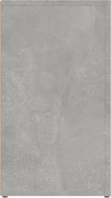 vidaXL Ντουλάπι Γκρι Σκυροδέματος 80x30x54 εκ. Επεξεργασμένο Ξύλο