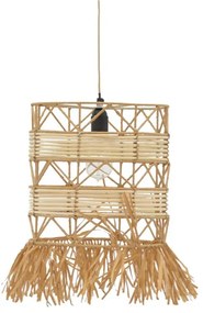 Φωτιστικό οροφής Crossio Inart E27 φυσικό Φ30x110εκ 33x33x72 εκ.