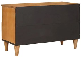 vidaXL Ντουλάπι TV Ανοιχτό καφέ 70 x 33 x 46 εκ Μασίφ ξύλο μάνγκο