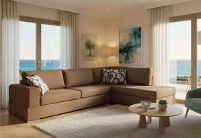 Γωνιακός καναπές Must-Αριστερή-295φ 230β εκ.-MInk