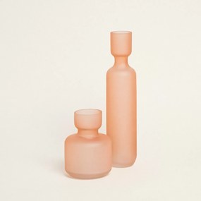 Beauty Home ΒΑΖΟ ΙΣΙΟ ΜΕ ΛΑΙΜΟ 8 x 35 cm  Σομόν