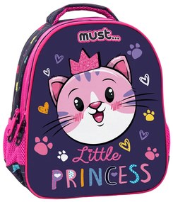 Σχολική Τσάντα Νηπιαγωγείου (27x10x31) Must Little Princess Cat 585020