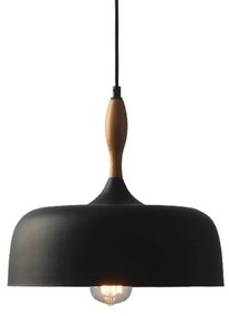 Φωτιστικό Οροφής Μονόφωτο Aca Cuba KS1513P321BK Black