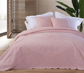 Κουβέρτα Υπέρδιπλη Valencia Pink 230x250 - Nef-Nef Homeware