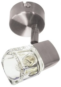 Φωτιστικό Σποτ Aca 090106NM NAPLES Ασημί (Silver Coloured)