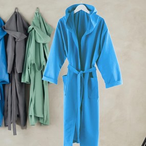 Μπουρνούζι Microfiber Kentia Rabat 19 Ciel Γαλάζιο X-LARGE