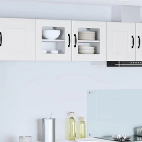 vidaXL Ραφιέρα τοίχου PORTO 2 pcs Λευκό 40 x 31 x 40 εκ.