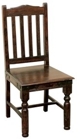 RAWAT Καρέκλα Ξύλο Sheesham Καρυδί  45x51x100cm [-Καρυδί-] [-Ξύλο-] ΕΣ332