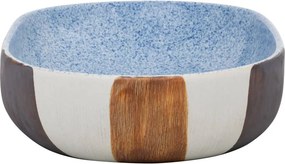 vidaXL Νιπτήρας Οβάλ Πολύχρωμος 59 x 40 x 14 εκ. Κεραμικός