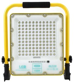 Στεγανός Προβολέας IP66 Ισχύος 150W με Ψυχρό Λευκό Φως AB-T1150