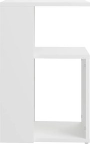 vidaXL Τραπέζι Βοηθητικό Λευκό 36 x 30 x 56 εκ. από Επεξ. Ξύλο