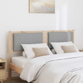 vidaXL Κεφαλάρι Άλλο Καφέ 140 cm Μασίφ ξύλο πεύκου