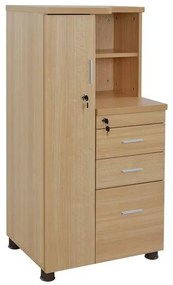 Professional office cabinet-wardrobe oak color  60x46x120