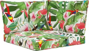 vidaXL Μαξιλάρι Καναπέ Εξωτερικού Χώρου 3 pcs πολύχρωμο Πολυεστέρας