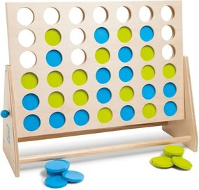 Ξύλινο Επιτραπέζιο Παιχνίδι Bs Toys 4 Στη Σειρά