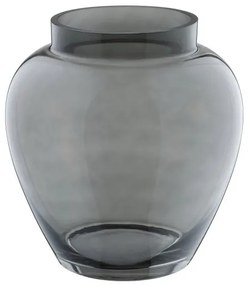 Βάζο Γυάλινο Γκρι Διάφανο Φ22cm Asindro 421211 Eglo 421211