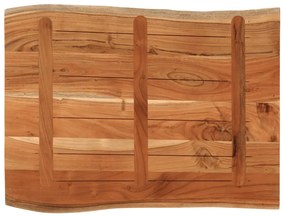 vidaXL Επιφάνεια Τραπεζιού Ορθογώνια 90x60x3,8 εκ. Μασίφ Ξύλο Ακακίας