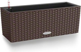 Βάζο Λουλουδιών Lechuza Καφέ Μαύρο πολυπροπυλένιο