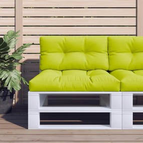vidaXL Μαξιλάρι Παλέτας Αν. Πράσινο 80 x 40 x 12 εκ. Υφασμάτινο