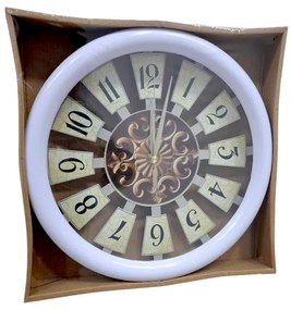 Ρολόι τοίχου - TZ502 - 005020 - White-005020_w