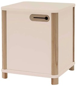 Κομοδίνο Ashme ASHMEBST4 42x42x48cm Beige