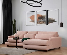Corner Sofa River Corner Right (L2-Chl) Pink