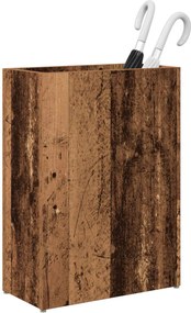 vidaXL Σχέδιο &amp; βάση αποθήκευσης Παλιό ξύλο 40 x 20 x 55,5 εκ