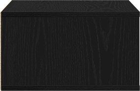 vidaXL Σταντ Εκτυπωτή Μαύρη Οξυά 49 x 40 x 22.5 εκ Επεξεργασμένο ξύλο