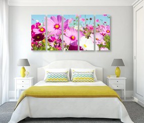5 μέρη εικόνα λιβάδι ανοιξιάτικα λουλούδια - 200x100