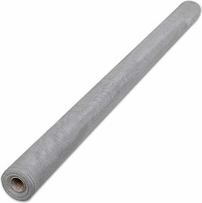 vidaXL Πλέγμα / Σήτα Ασημί 100 x 1000 εκ. Αλουμινίου