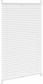 Πλισέ στόρι σκίασης 80x100cm Λευκό