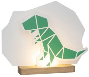 Παιδικό Πορτατίφ LED Δεινόσαυρος Πράσινο Dinos 139929 Elobra-139929-Πράσινο 139929