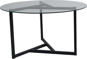Coffee Table Trio sehpa / şeffaf temperli cam S402 Transparent
Black
