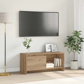 vidaXL Βάση TV artisan δρυς 90 x 35 x 40 εκ. Επεξεργασμένο ξύλο