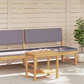 vidaXL Τραπεζάκι Πλευράς Φυσικό Λάδι 50 x 35 x 45 cm