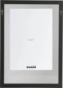 ΚΟΡΝΊΖΕΣ WOOOD PHOTO FRAME BLAKE BLACK 44 X 64 CM