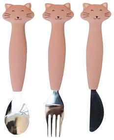 Πιρούνι-Μαχαίρι-Κουτάλι (Σετ) Trixie Mrs.Cat