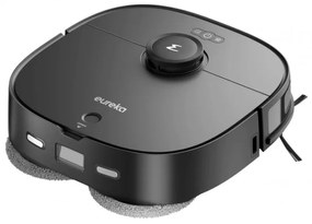Ηλεκτρική σκούπα ρομπότ Eureka J12, 5000Pa, 3L, 300m2, Αυτονομία έως 150 λεπτά, LiDAR, DuoDetect AI 3D, Φωνητικός έλεγχος, HEPA 11, Μαύρο