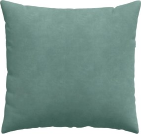 vidaXL Μαξιλάρι Καναπέ 2 τμχ. Βελούδο Θαλασσί 50 x 50 cm