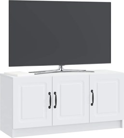 vidaXL Ντουλάπι TV Λευκό 99 x 34,5 x 47 εκ Επεξεργασμένο Ξύλο