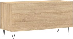 vidaXL Έπιπλο Δίσκων Sonoma Δρυς 100x38x48 εκ. από Επεξεργασμένο Ξύλο
