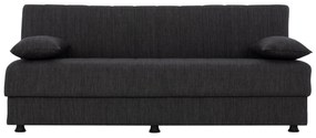 ΚΑΝΑΠΕΣ ΚΡΕΒΑΤΙ ΤΡΙΘΕΣΙΟΣ ΓΚΡΙ HM3239.03 180x72x77 εκ.