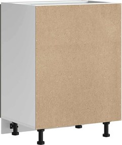 vidaXL Ντουλάπι βάσης νεροχύτη Kalmar Καφέ δρυς 60x46x81,5 εκ.