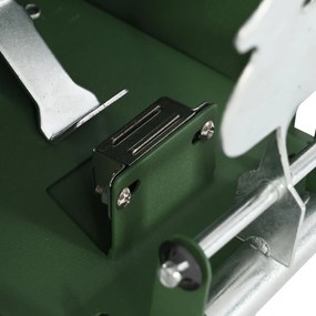 vidaXL Στόχος-παγίδα σφαιριδίων Πράσινο 14 x 14 x 19 εκ Ατσάλι